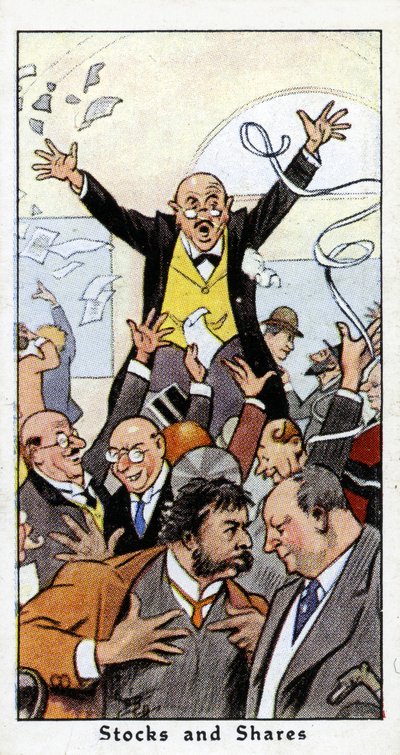 Stocks and Shares by René Bull